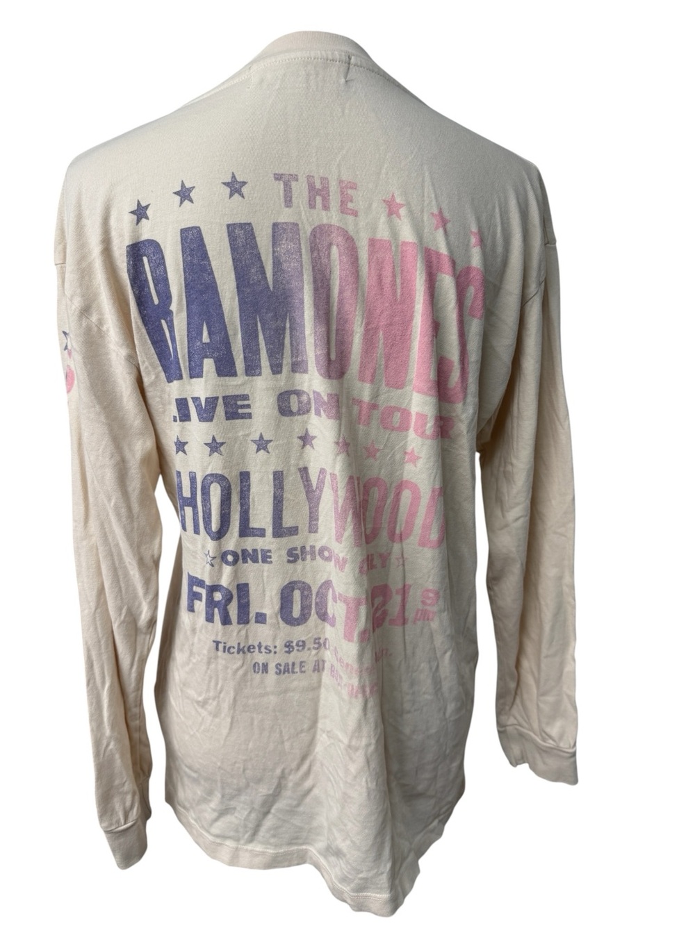 DAYDREAMER FOR FREE PEOPLE THE RAMONES TEE SIZE SMALL - Picture 4 of 10
